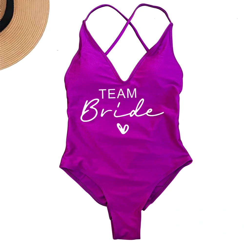 Women's Padded One Piece Swimsuit - Sexy Plus Size Beachwear Bathing Suit for Summer & Bachelorette Parties