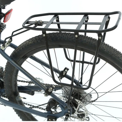 Mountain Bike Rear Seat Rack — Disc & V Brake Compatible Thickened Shelf, Bicycle Accessories Hanger