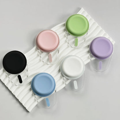 Oval Magnetic Silicone Phone Grip Holder: Finger Stand for iPhone 15, 14, 13, 12 - Foldable P-Socket Posket Grip Tok