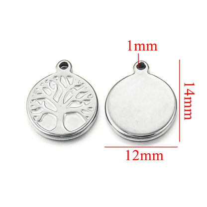 10PCS Stainless Steel Gold-Plated Sun Flower Crown Charms – DIY Necklace & Earrings Jewelry Making Accessories