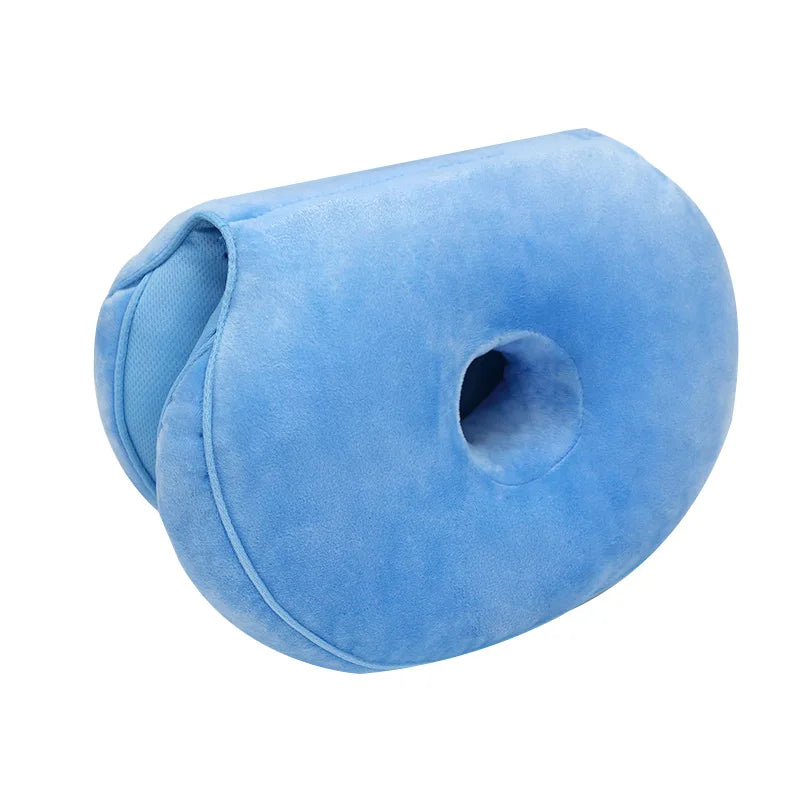Orthopedic Dual Comfort Seat Cushion – Pelvis Support & Hip Lift Pillow for Pressure Relief & Posture Improvement