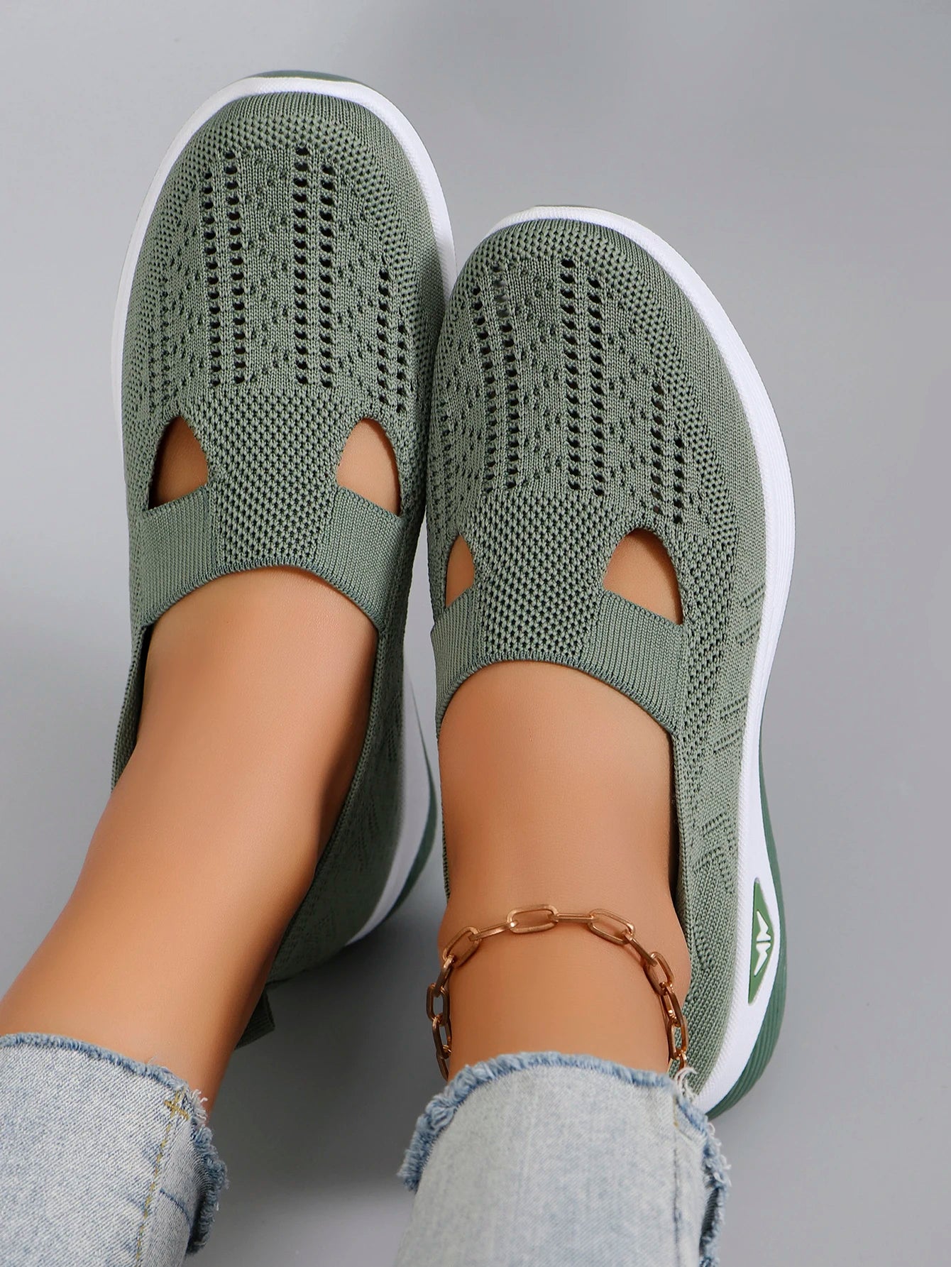 Spring Women's Sports Shoes – Breathable, Lightweight, Non-Slip, Wear-Resistant Casual Sneakers