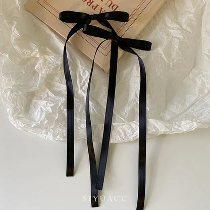 Bow Ribbon Hair Clips - Sweet Fashion Hair Accessories for Women & Girls