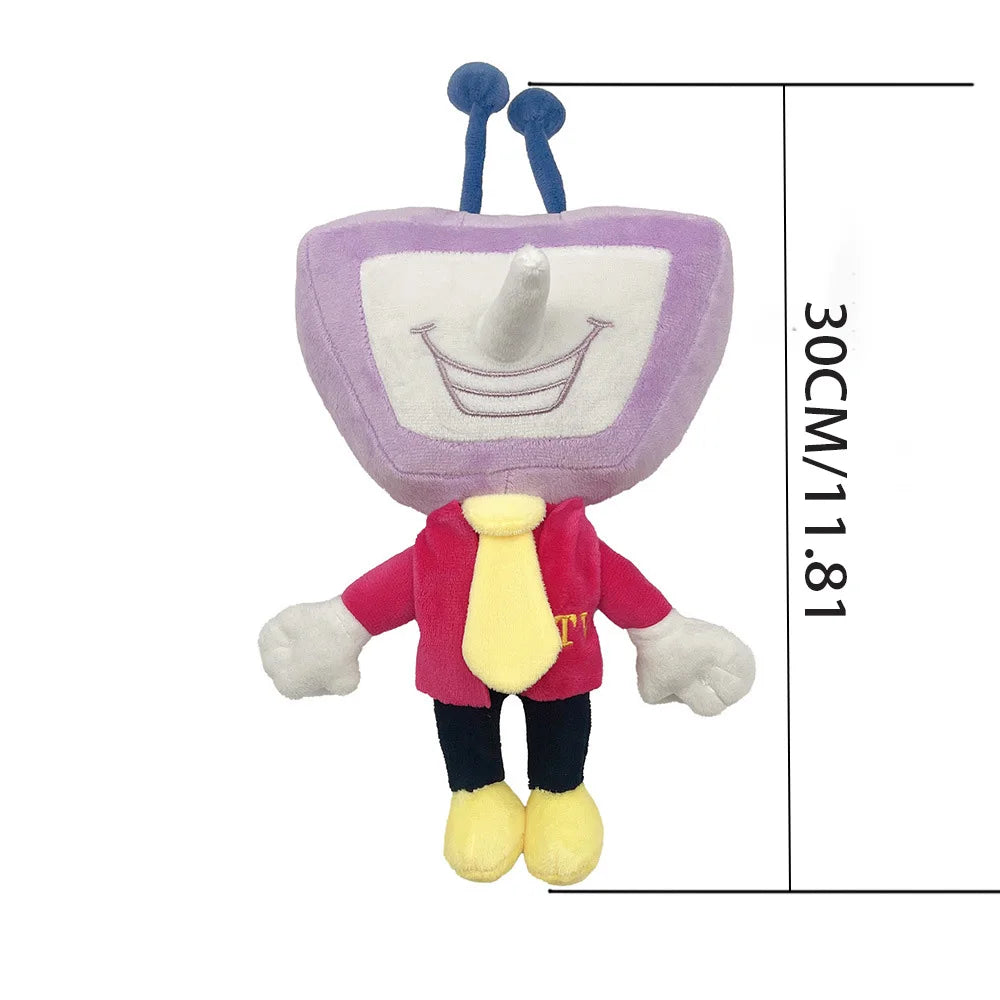Deltarune Tenna Plush Toy - Soft Cartoon Character Stuffed Doll for Fans & Collectors