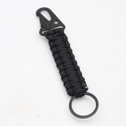 Motor Racing Webbing Wrist Lanyard Keychain – Paracord Rope Hand Strap for Motorcycle, Car Keys, Camping & Outdoor Use