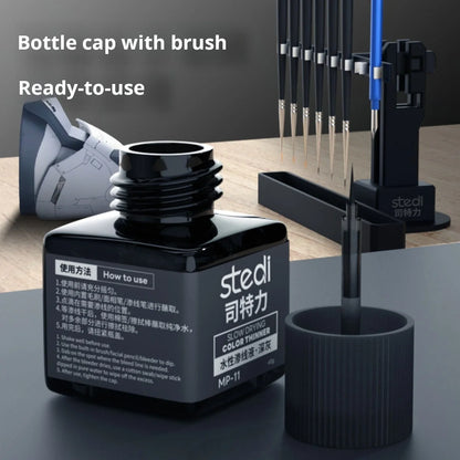 Stedi MP-07~MP-18 Weathering Acrylic Paint – 40g for Gundam & Military Models, Panel Lining DIY Craft Supplies
