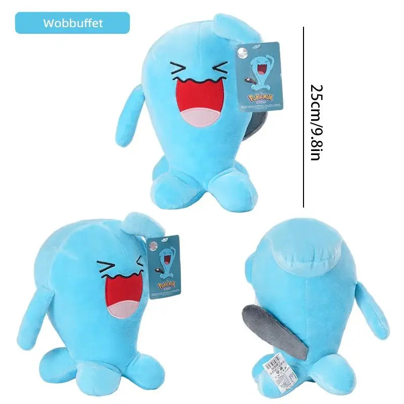 Original Pokémon Gengar Plush 24cm – Cute Pikachu Soft Stuffed Toy Doll for Kids Birthday Gift