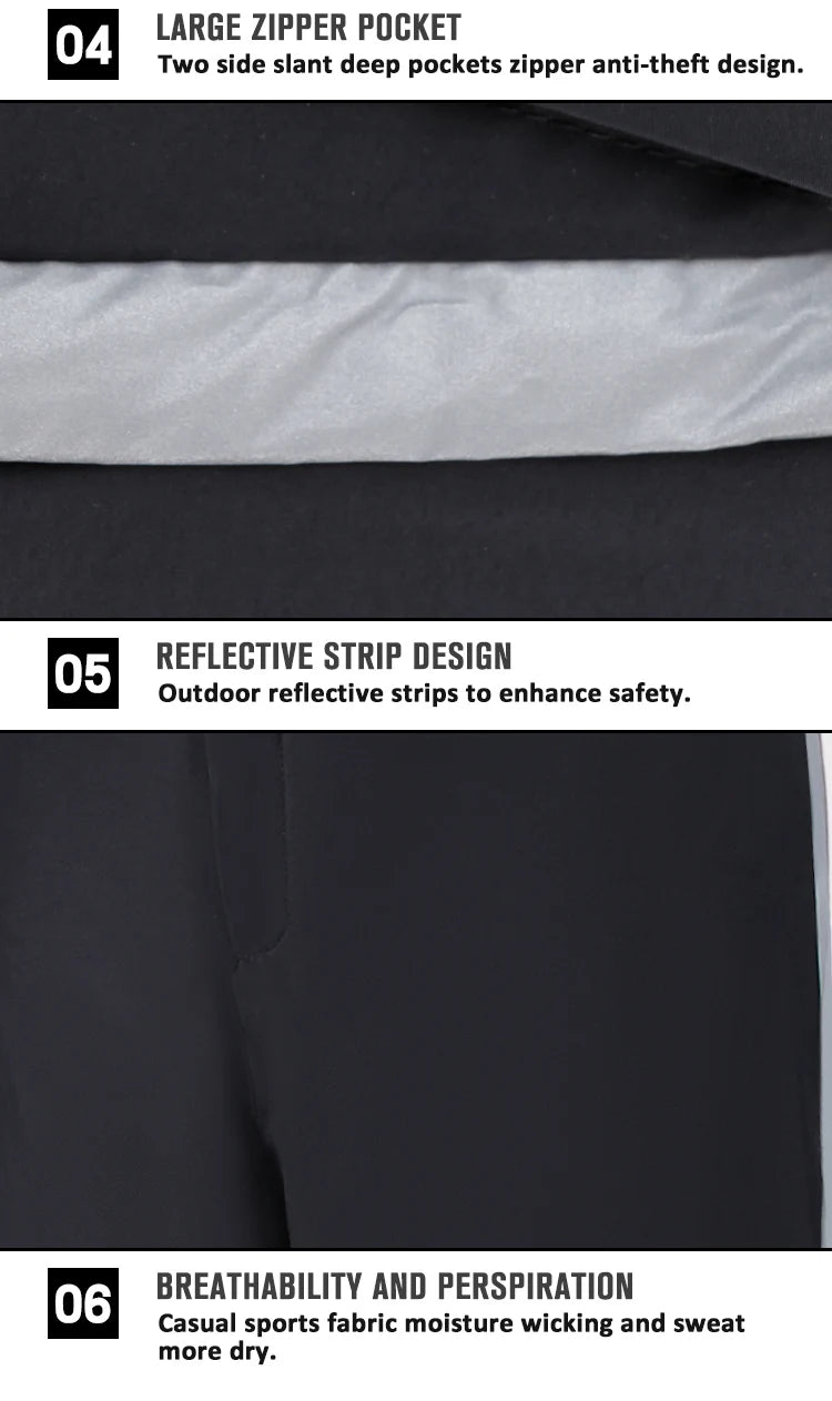 Winter Motorcycle Pants – Water & Windproof Protection, Warm Leg Covers with Knee Pads for Men, Fall-Proof Cycling Leggings