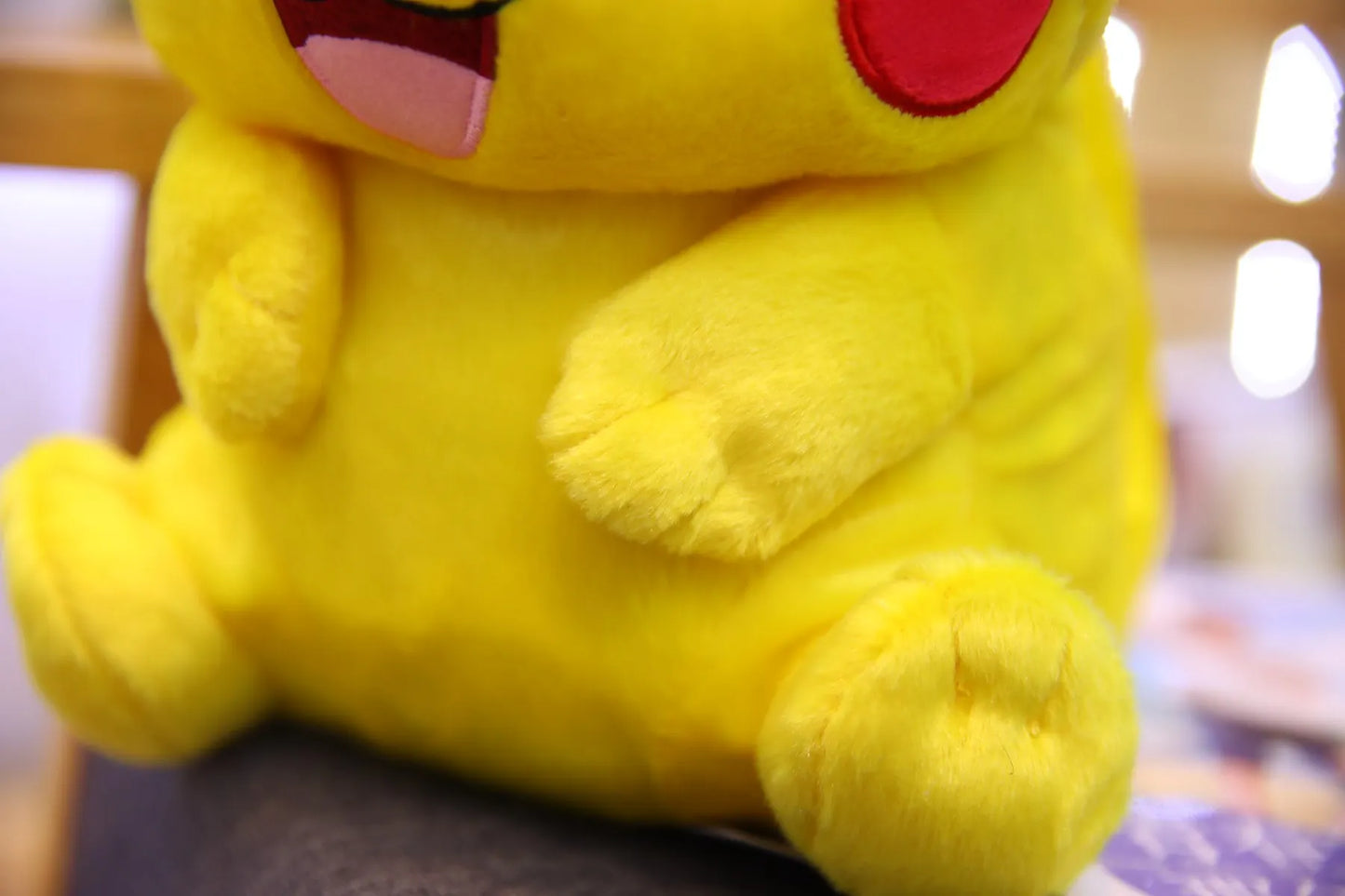 Pikachu Plush Backpack — Pokémon Peluche Stuffed Toy Schoolbag, Cute Cartoon Gift for Kids