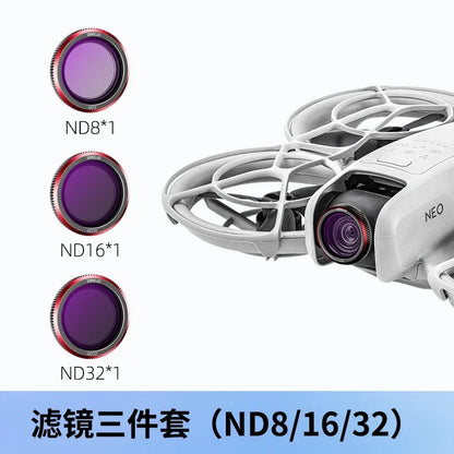 DJI Neo Lens Filter Set - Magnetic ND8 ND16 ND32 CPL UV 1/4 Black Mist Camera Filter Kit for Drone Accessories