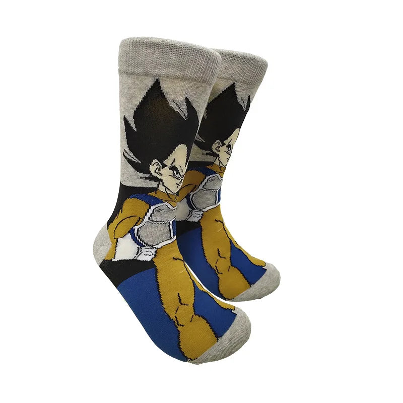 Dragon Ball Anime Socks — Men’s Fashion Cosplay Hip Hop Harajuku Style