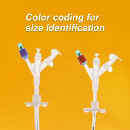 Califed Silicone Gastrostomy Tube Connector — Multi-Functional X-Ray Imaging Surgical Medical Instrument