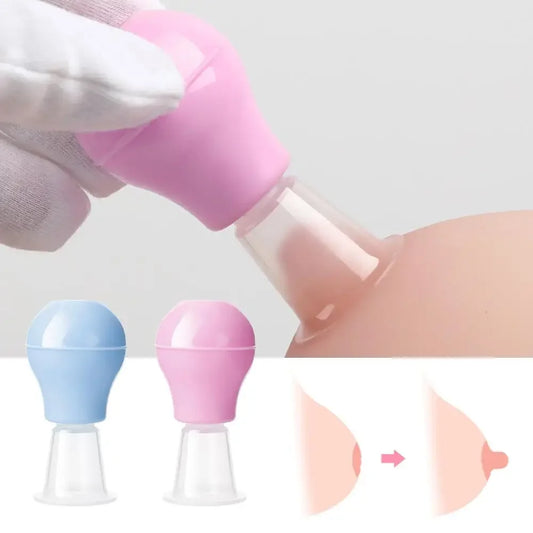 Nipple Sucker Breast Pump – Silicone Enlarger & Inverted Nipple Correction Suction Tool