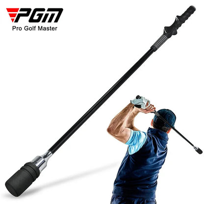 PGM Golf Swing Trainer – Indoor & Outdoor Practice Stick with Hand Grip TA031