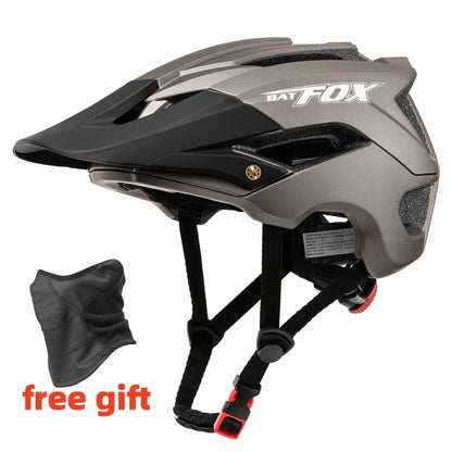 BATFOX Ultralight MTB Bicycle Helmet for Men & Women – Integrally Molded Mountain & Road Cycling Helmet