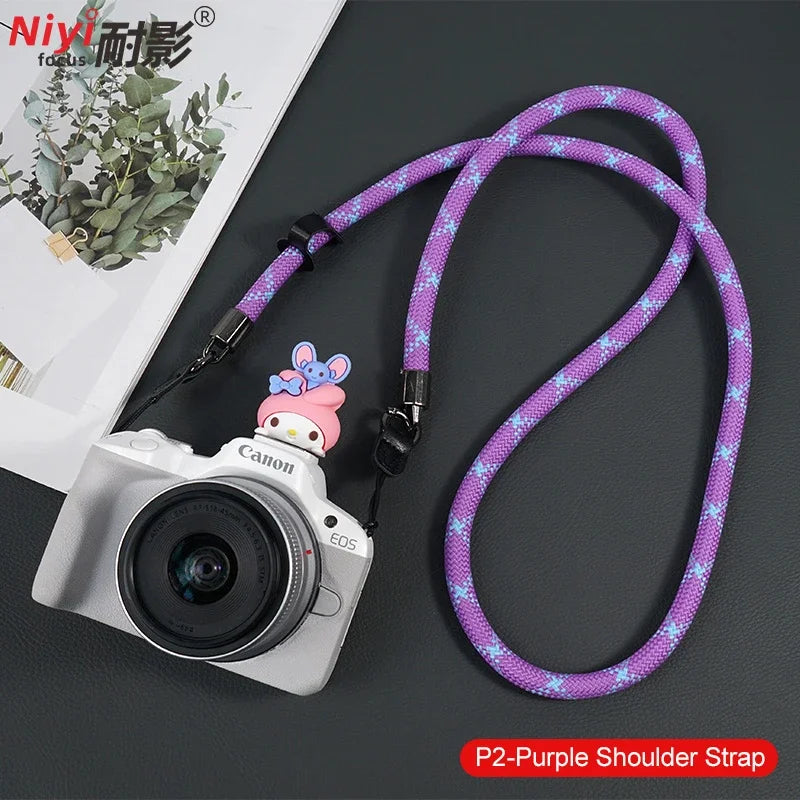 Universal Camera Shoulder Strap - Adjustable Neck Lanyard for Nikon Canon Sony Panasonic Leica Pentax Fujifilm Mirrorless DSLR Cameras