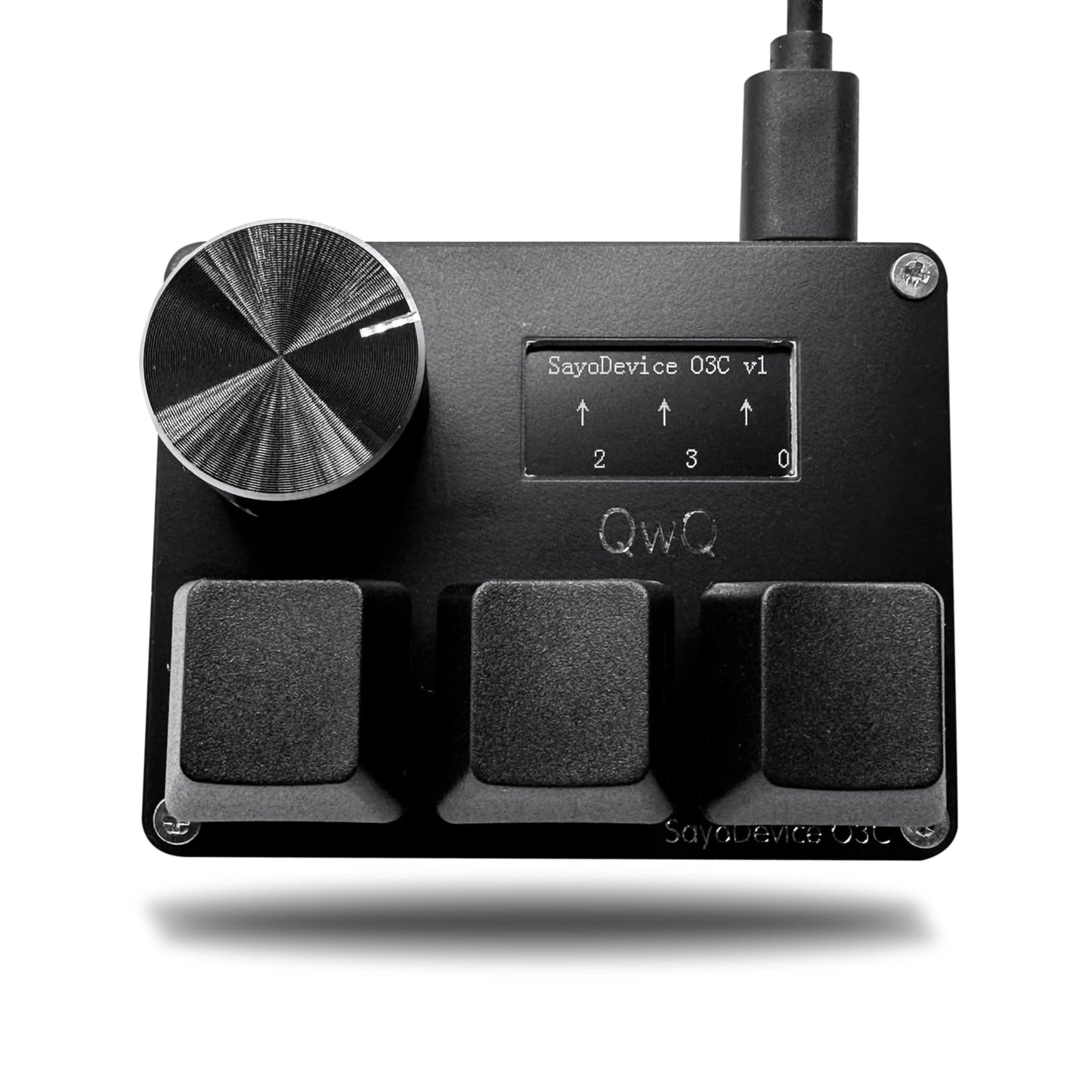 SayoDevice Rapid Trigger RGB Magnetic Switch Keyboard with Volume Knob – Gaming Macropad for O3C, DJMAX, SDVX & Productivity Shortcuts