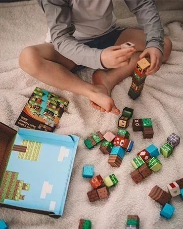 Magnetic Building Blocks Cube Set – STEM DIY Toy for Kids 3+, Boys & Girls, Sensory Model Gift