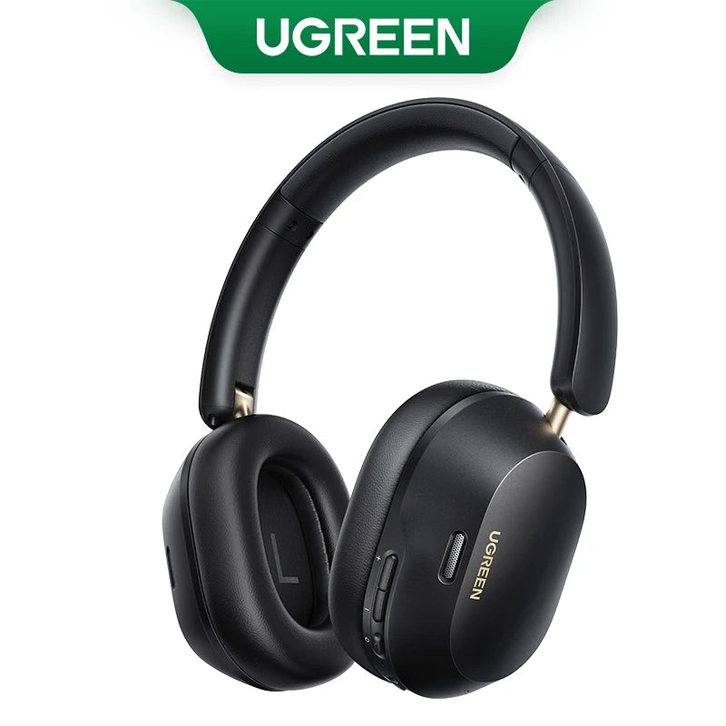 UGREEN Choice Max5c Wireless Bluetooth Headphones — 43dB ANC, Hi-Res LDAC, 75H Battery & Spatial Audio Earbuds