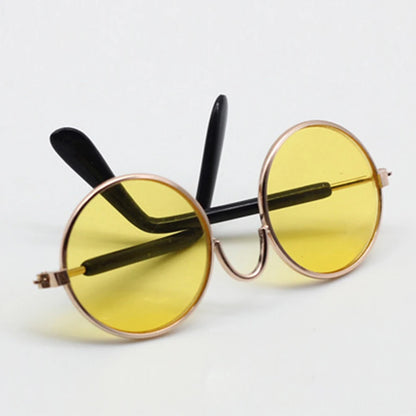 Labubu Doll Glasses – Cute Plastic Accessory for 10/15cm Cotton & Ropa Dolls