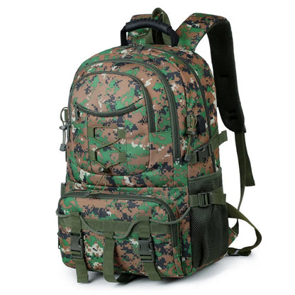 USB Tactical Climbing Backpack – Large Capacity Outdoor Travel, Camping & Laptop Rucksack for Men