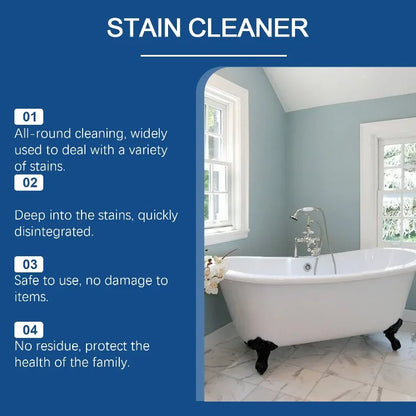 Bathroom Descaler and Cleaner - Hard Water Scale and Dirt Remover for Bathtubs, Sinks, Toilets, and Daily Bathroom Cleaning