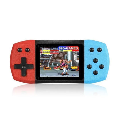Retro Handheld Game Console | Portable Player with 620 Built-in Classic Games & Rechargeable Battery