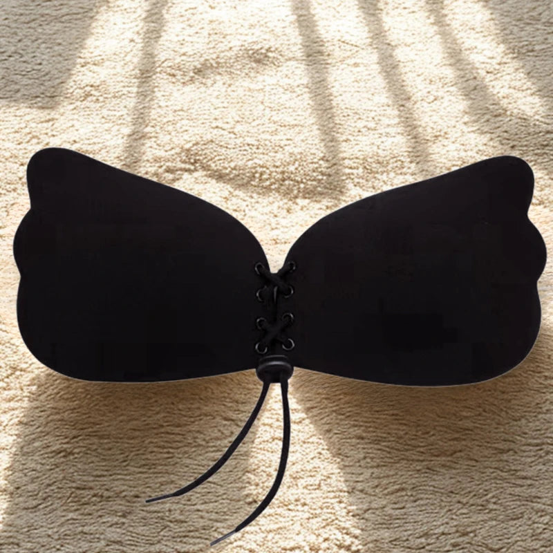 Invisible Nude Push-Up Bra Paste – Sexy Silicone Chest Stickers for Women, Wedding & Daily Use
