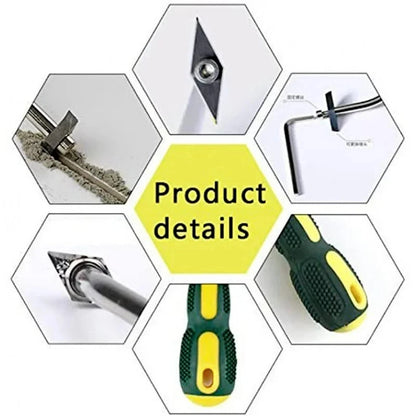 Professional Ceramic Tile Grout Remover – Tungsten Steel Drill Bit for Floor & Wall Seam Cleaning