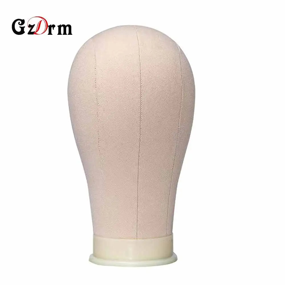 21-23 Inch Mannequin Head with Wig Stand – Canvas Head for Wig Making & Display