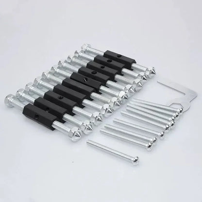 Wall Switch Socket Cassette Repair Tool | Adjustable Screws Support Rod with Wrench for 86/118 Type Electrical Accessories