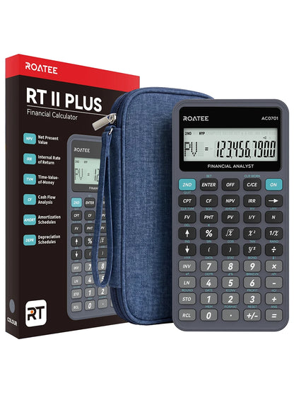 Financial Business Calculator - Cash Flow, Amortization & Break-Even Calculator for Real Estate, Banking & Accounting