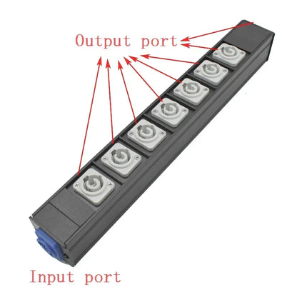 Chassis Light Connector – LED Power Connector AC Coupler Adapter Extender, NAC3MPA/NAC3MPB Aviation Socket 1-13AC