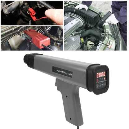 Digital Engine Timing Light - 12V Inductive Strobe Timing Light for Car, Motorcycle & Marine Engines
