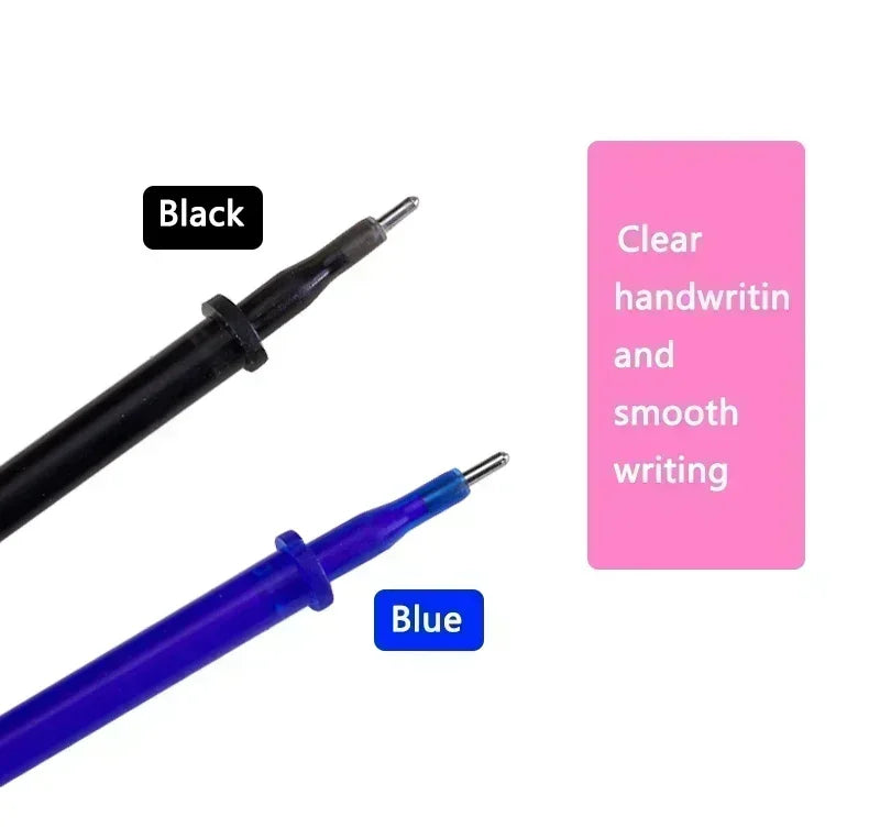 Kawaii Erasable Gel Pens 25-Piece Set - Cute School and Office Writing Pens for Notebooks and Stationery