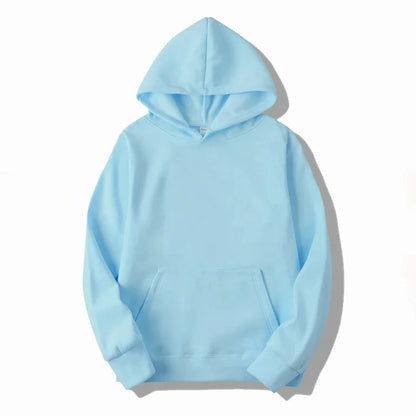 Fashion Men's & Women's Hoodies – Casual Solid Color Sweatshirts for Spring, Autumn, Winter