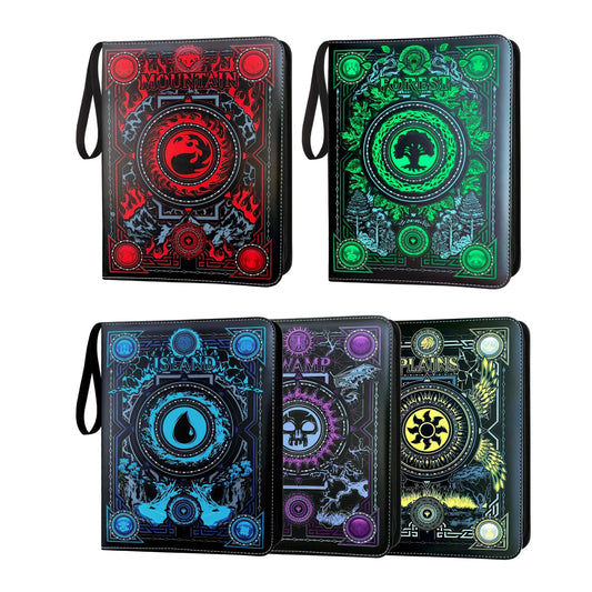 9-Pocket Card Binder with Sleeves — 900 Double-Sided Premium Collector Album for MTG, TCG & YuGiOh Cards