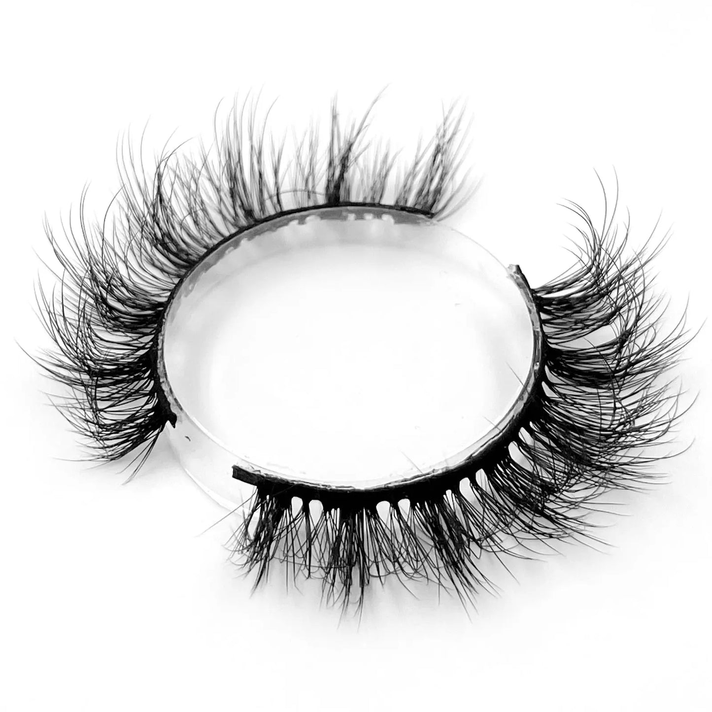 7 Pairs 3D Mink Fur False Eyelashes – Thick Short Dramatic Natural Look Makeup Lashes Wholesale