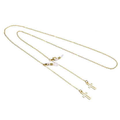 New Fashion Pendant Glasses Chain, Cross Eyeglasses & Sunglasses Metal Holder Lanyard Necklace