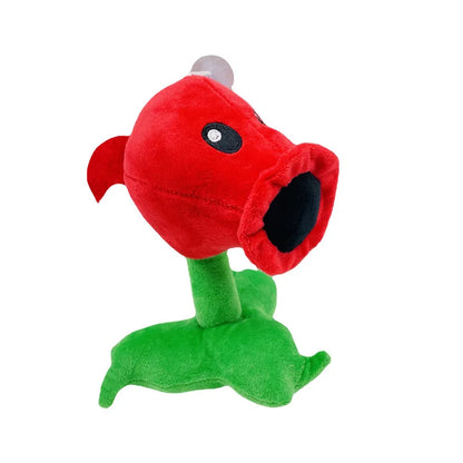 Plants vs Zombies 2 Plush Toys — Peashooter & Sunflower Stuffed Dolls Anime PVZ Gift for Kids
