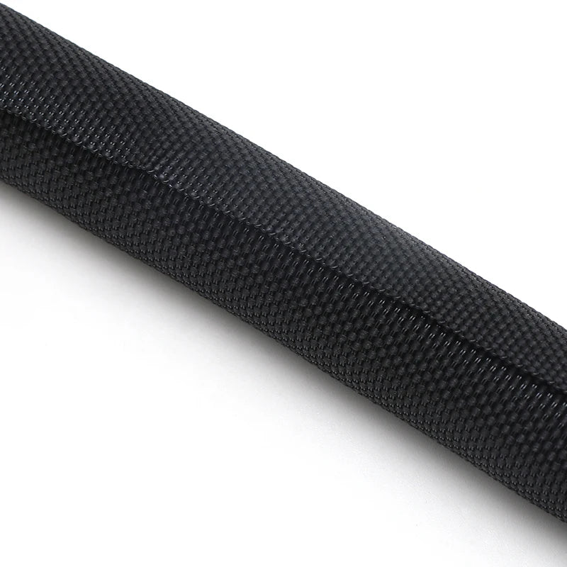 Self Closing PET Braided Cable Sleeve - 1/2/5M Expandable Insulated Wire Wrap Protector and Cable Organizer