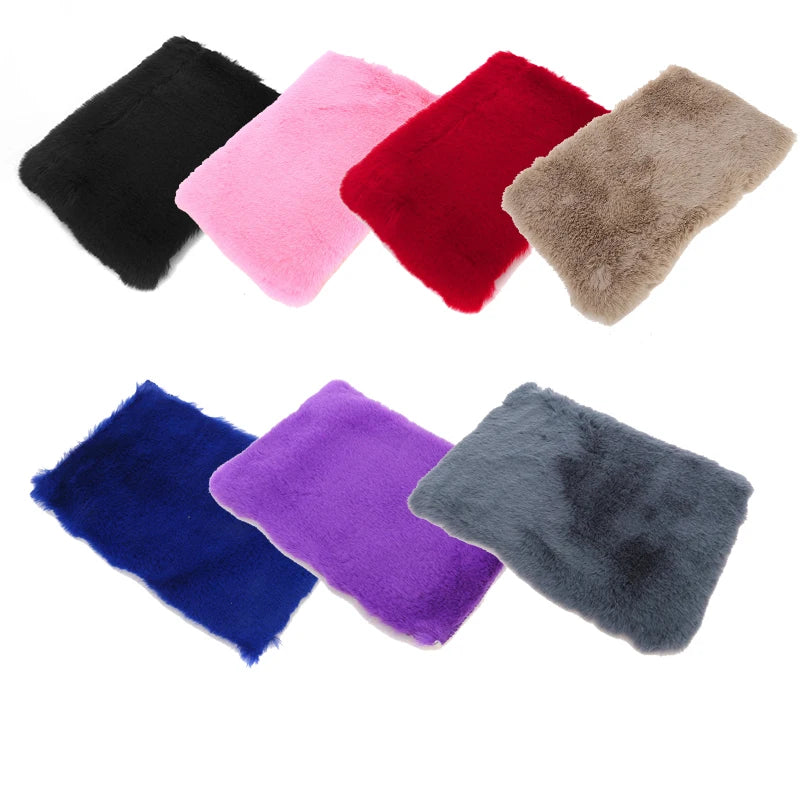 Cute Plush Car Armrest Cover – Warm Center Console Cushion Pad for Auto Interior Decor (Universal Fit)