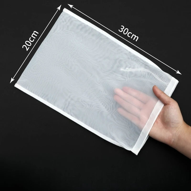 Reusable Kitchen Filter Mesh Bags — Food-Grade Soy Milk and Juice Strainer Bags for Home Brewing
