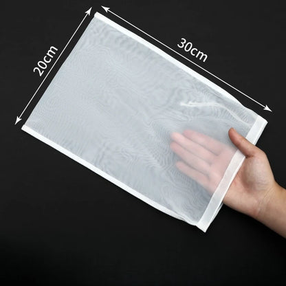 Reusable Kitchen Filter Mesh Bags — Food-Grade Soy Milk and Juice Strainer Bags for Home Brewing