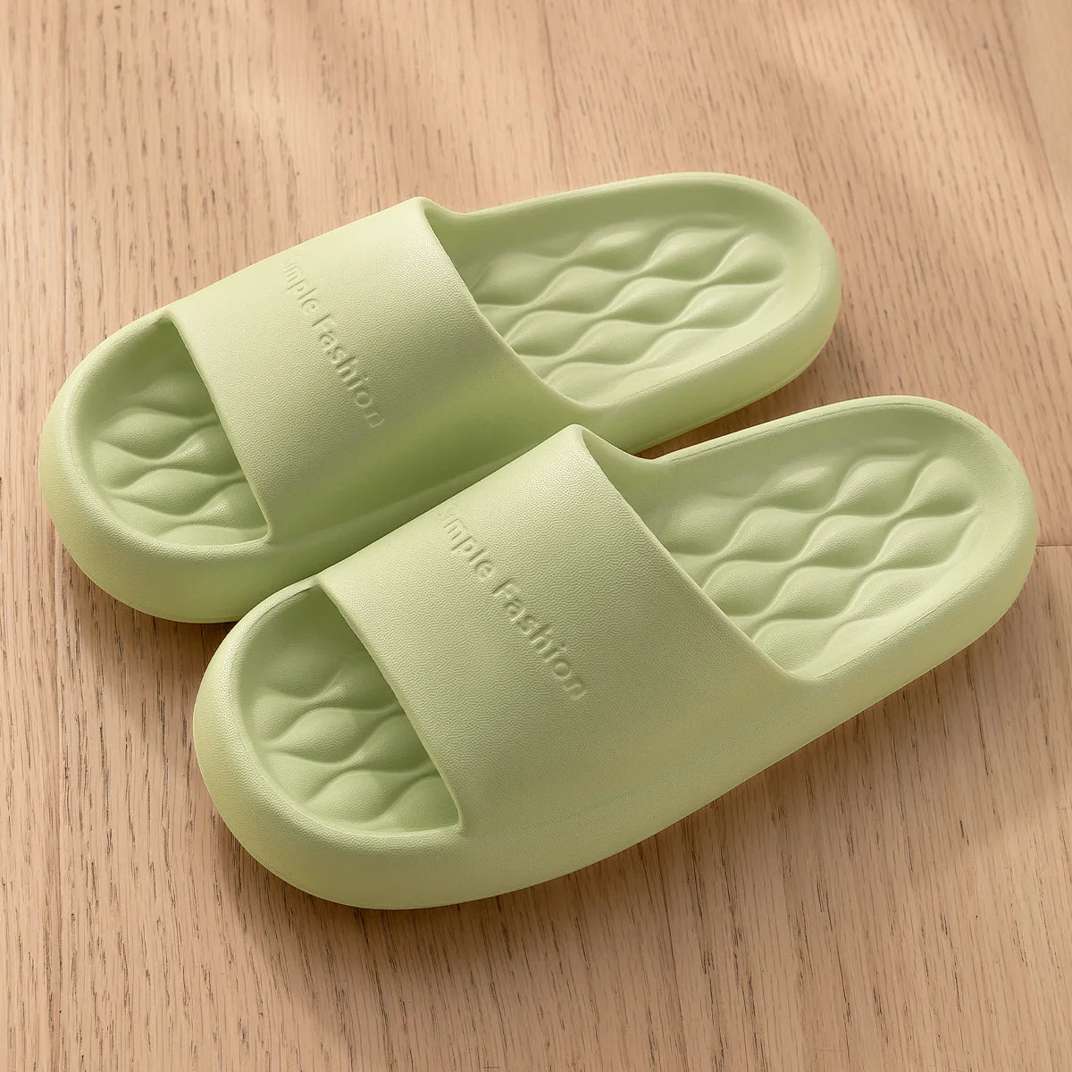 Men’s Summer Cloud Slippers – Soft Non-Slip Sole Sandals for Home, Beach, Indoor & Outdoor Casual Wear