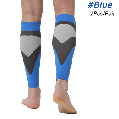 Compression Calf Sleeves for Men & Women – Footless Leg Support Socks for Running, Shin Splints & Pain Relief