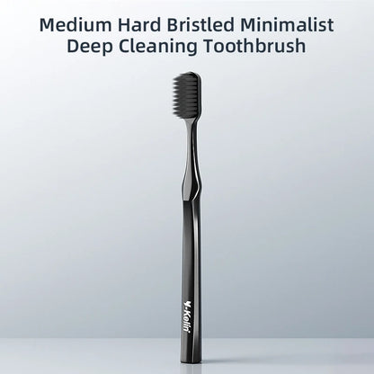 Y-Kelin Extra Hard Bristle Toothbrush Set – Small & Medium Brushes for Men, Household Oral Care
