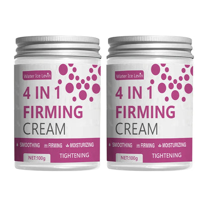4-in-1 Body Firming Cream - Ginger, Aloe Vera & Coffee Extracts for Moisturizing Abdomen, Arms & Legs