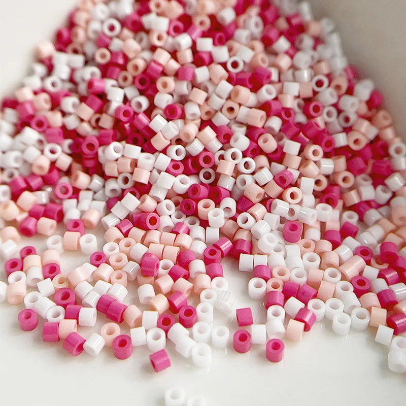 Oil Painting Color Glass Seed Beads - 11/0 Loose Spacer Beads for DIY Jewelry Making, Sewing & Craft Accessories