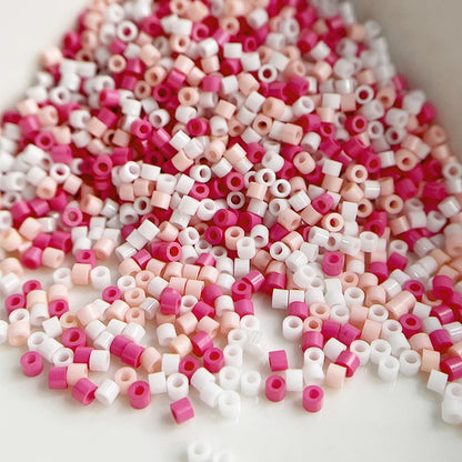 Oil Painting Color Glass Seed Beads - 11/0 Loose Spacer Beads for DIY Jewelry Making, Sewing & Craft Accessories